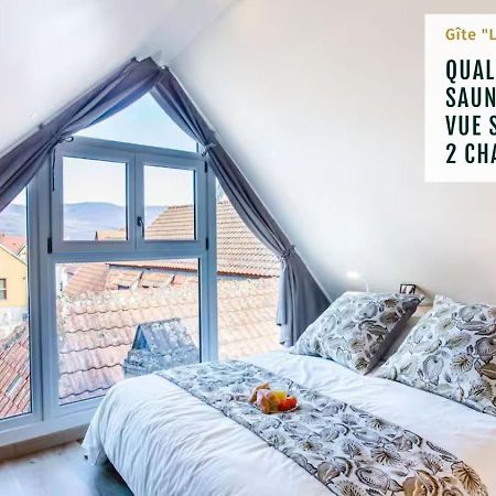 Gîte La Rodernelle - Sauna privatif - Climatisation - Vue sur le Château du Haut Kœnigsbourg Extérieur photo