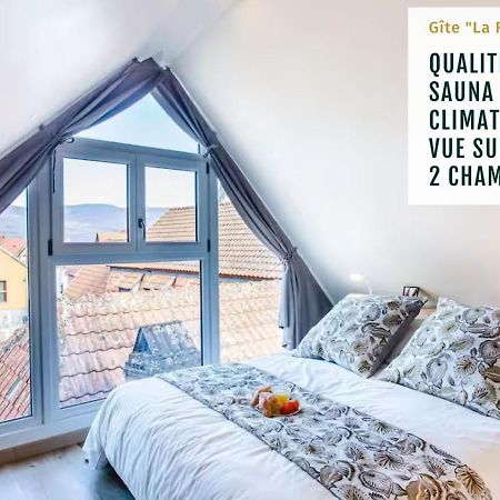 Gîte La Rodernelle - Sauna privatif - Climatisation - Vue sur le Château du Haut Kœnigsbourg Extérieur photo