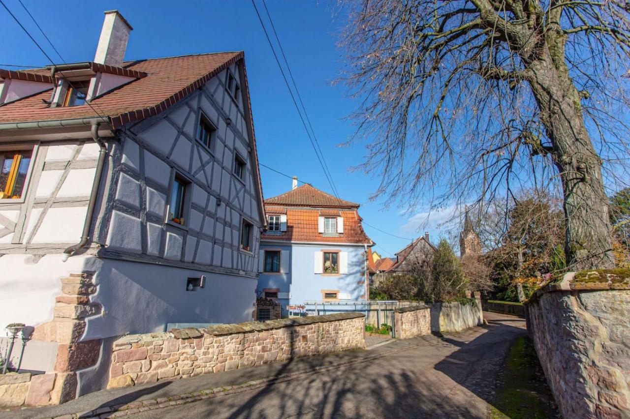 Gîte La Rodernelle - Sauna privatif - Climatisation - Vue sur le Château du Haut Kœnigsbourg Extérieur photo