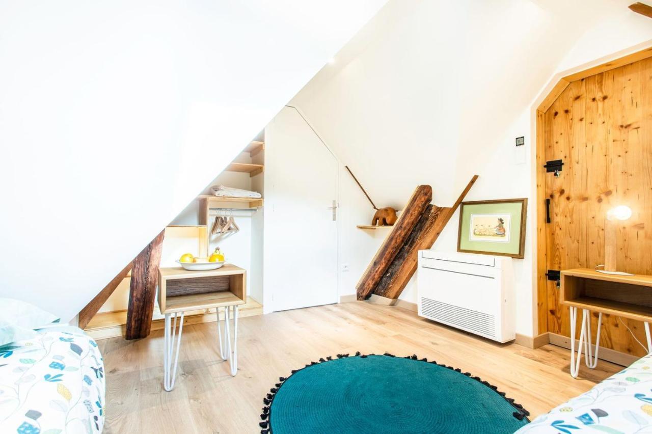 Gîte La Rodernelle - Sauna privatif - Climatisation - Vue sur le Château du Haut Kœnigsbourg Extérieur photo