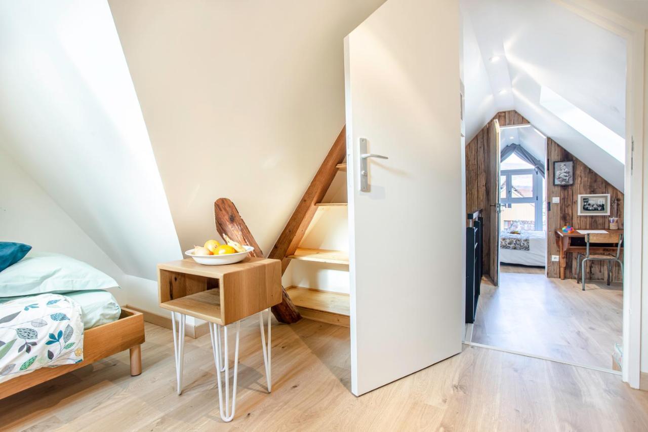 Gîte La Rodernelle - Sauna privatif - Climatisation - Vue sur le Château du Haut Kœnigsbourg Extérieur photo