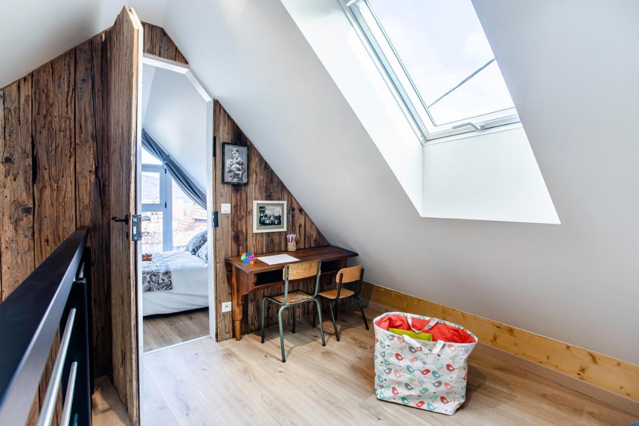 Gîte La Rodernelle - Sauna privatif - Climatisation - Vue sur le Château du Haut Kœnigsbourg Extérieur photo